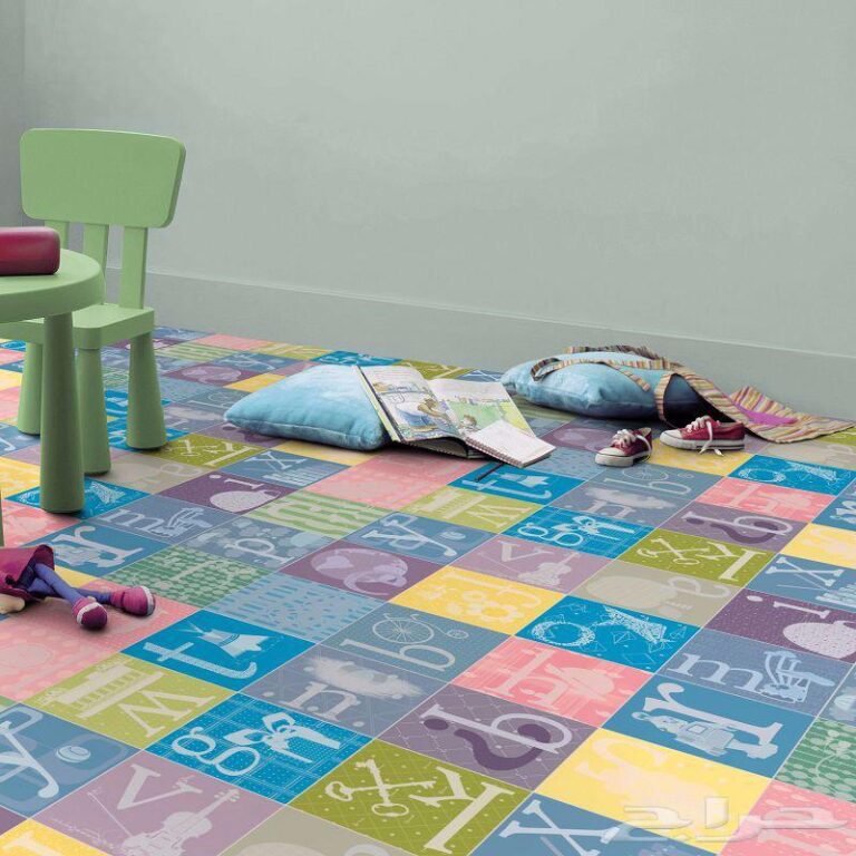 ارضيات فينيل اطفال راحة، مقاومة، وأناقة تدوم